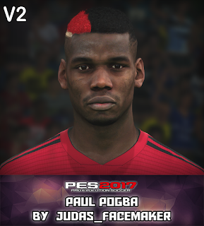PES 2017 Faces Paul Pogba by Judas