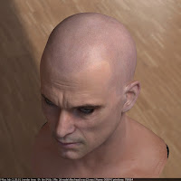 3d model Human head