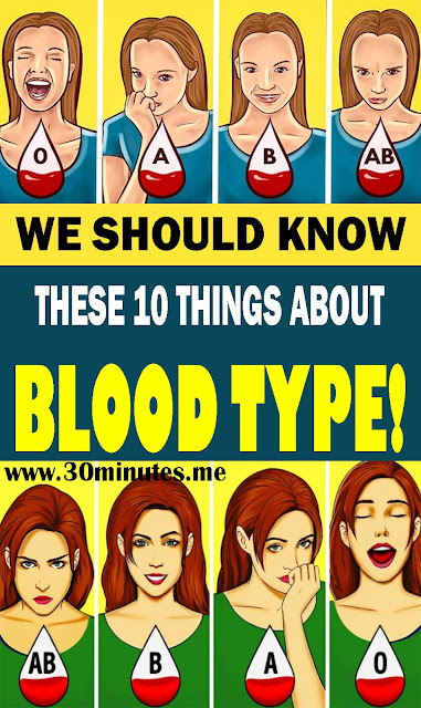 We Should All Know These 10 Things About Our Blood Type! 