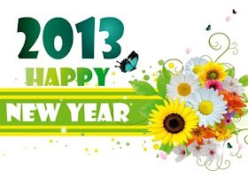 New Year 2013 Greetings Wishes Card