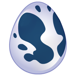 Apariencia del Dragón Rorschach de huevo.