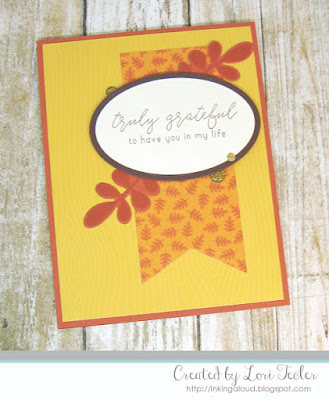 Truly Grateful card-designed by Lori Tecler/Inking Aloud-stamps and dies from Reverse Confetti