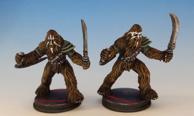 Wookie Warriors, Imperial Assault FFG (2015, sculpted by B. Maillet)
