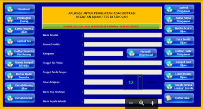 Aplikasi Administrasi UN SMA, SMA, SMK 2017