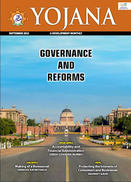 Yojana Current Affairs Monthly Magazine September 2023 PDF Free Download Now, Download All UPSC Free study materials free now,