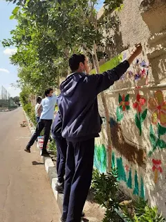 بالصور .. طيبة المتكاملة الدولية تفجر طاقات الإبداع  لدي طلابها أثناء جائحة  كورونا