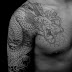 Japanese TATTOO Horimitsu God of water 龍