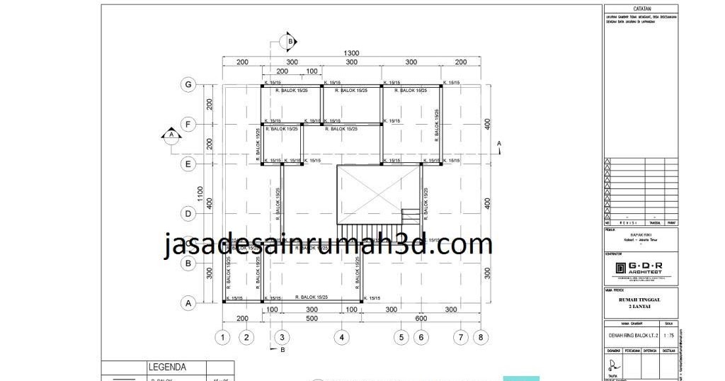  Desain  Rumah 6  X  8 Meter Sekitar Rumah