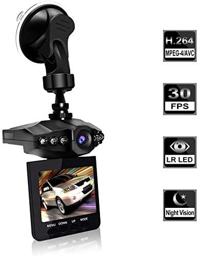 Review FILDANCO Car Dash Cam with Night Mode