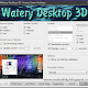 Free Download Screensaver Watery Desktop 3D + Serial Number