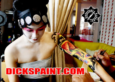 Body Painting Phoenix Jakarta