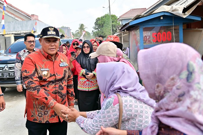 Ditinjau Bupati Lamsel, Jalan Dusun Parmosari 1 Desa Haduyang Kecamatan Natar Akan Dibangun
