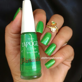 esmalte métalico cancun paradise lapogee pantone 2017 greenery