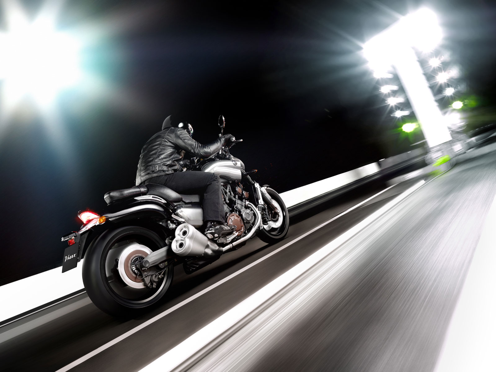 una increible Moto Yamaha