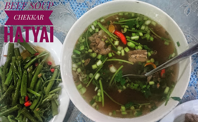 BEEF SOUP CHEKKAR HATYAI