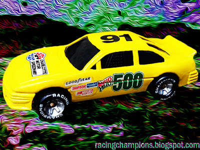 1991 Mello Yello 500 Ponitac Racing Champions 1/64 NASCAR diecast blog Charlotte #91 Winston Cup