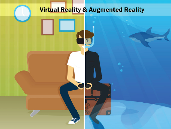 Key Different Augmented Reality (AR) and Virtual Reality (VR)