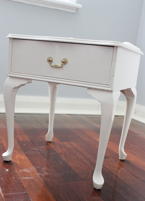 vintage bedside table