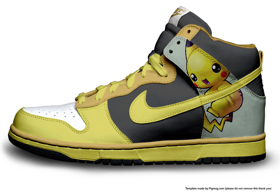 Nike SB Dunk Cartoon Shoes : 10 Top Pokemon Anime ...