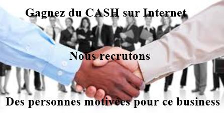 Gagnez du CASH sur Internet