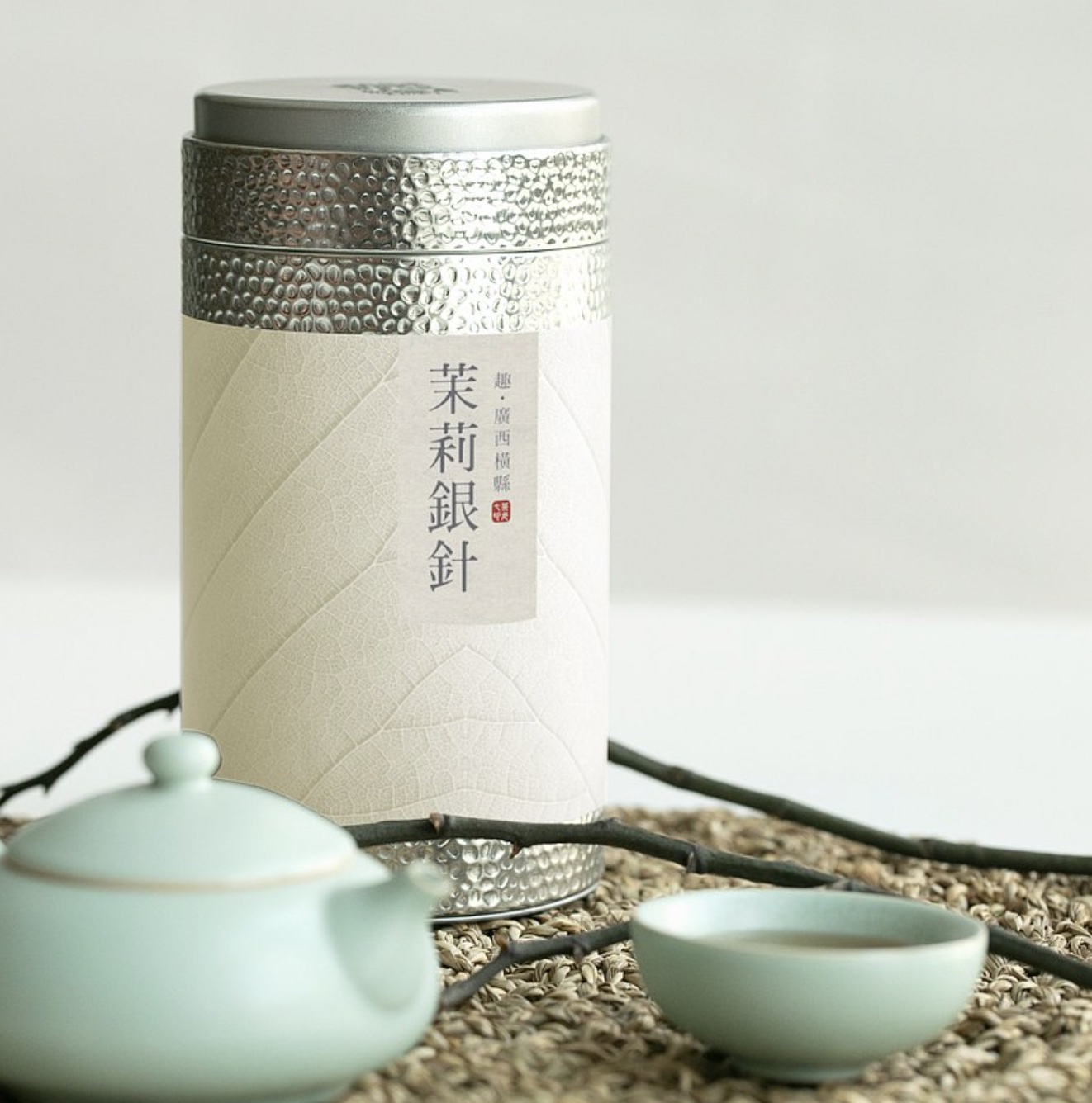 【茶老七】茉莉銀針 (100克) 茶葉 / 清肝明目 / 花茶/ 安神舒壓