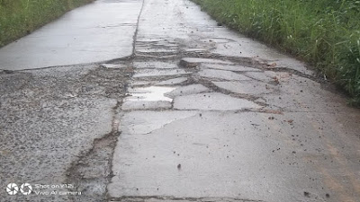  Akibat Angkutan Batu Bara Kerusakan jalan Simpang Raja - Rasau Memprihatinkan,DPRD Jangan Tutup Mata 