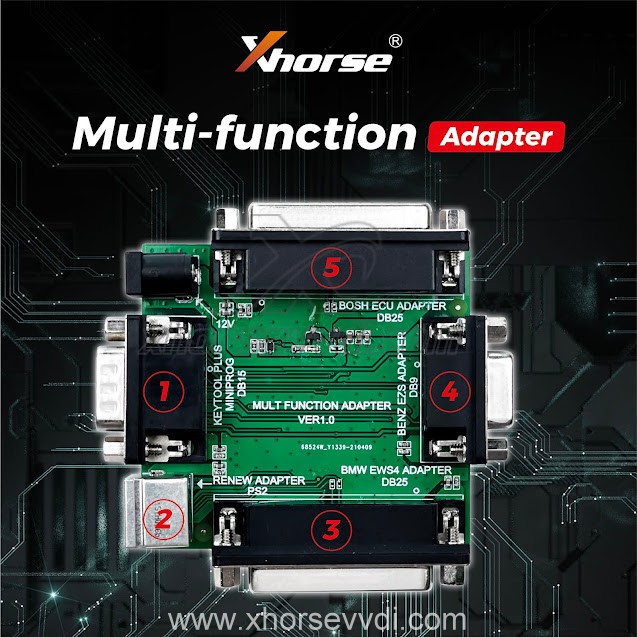 Xhorse XDKP30 Multi-function Adapter