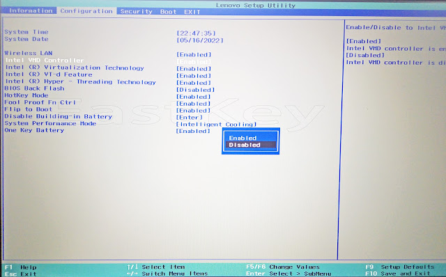 Отключение Intel VMD Controller для установки операционной системы