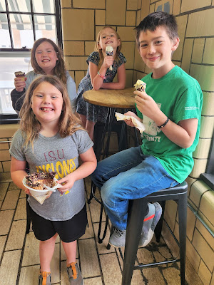 Iowa Ice Cream Road Trip at The Olde Creamery in Garner, Mason City and Clear Lake, Iowa