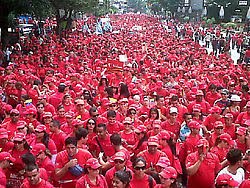 (VIDEOS) Pueblo trabajador celebra reivindicaciones sociales promovidas por el Gobierno Nacional