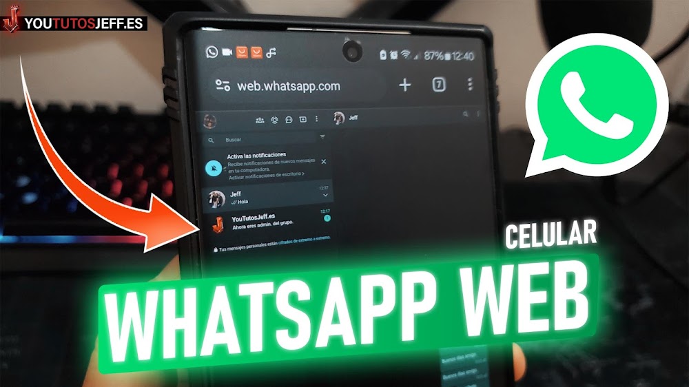 Como Abrir WHATSAPP WEB desde CELULAR ✅