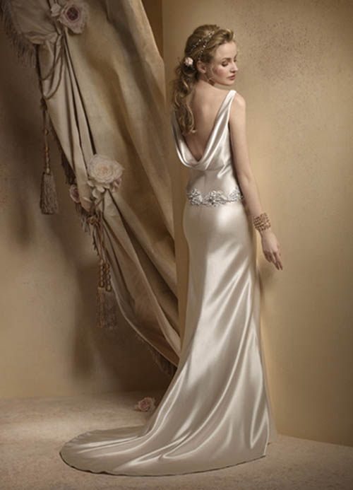 Gorgeous Wedding  Dress  Gorgeous Backless  Wedding  Dresses 