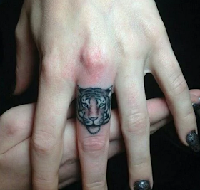 tatuaje anillo tigre