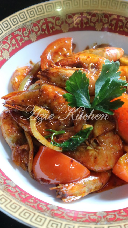 Udang Goreng Cili Kering - Azie Kitchen