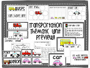 My transportation unit can be purchased at my Teachers Pay Teachers store by . (transportation unit preview)