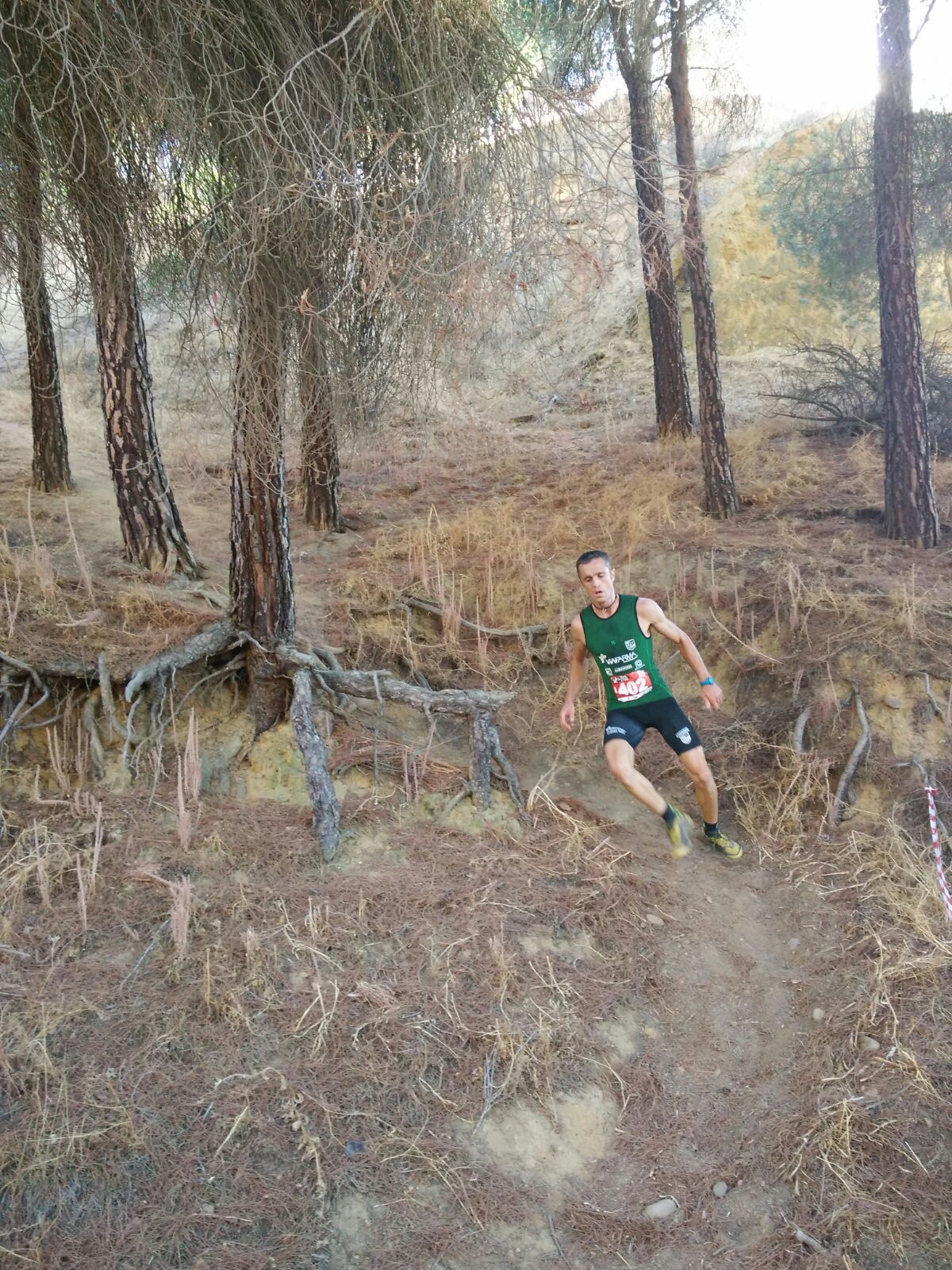 Jorge Manrique, ganador de Las Barranqueras. /TRAILCYL