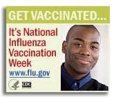 The holidays have come and gone, but flu is here to stay: National Influenza Vaccination Week is Jan. 10–16