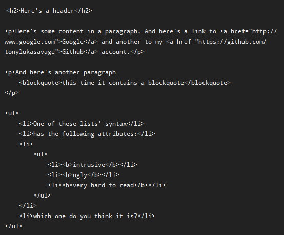 html-example