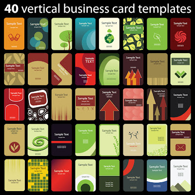 Free Download Software Desain Grafis on Free Download 40 Vertical Business Card Templates Part 2