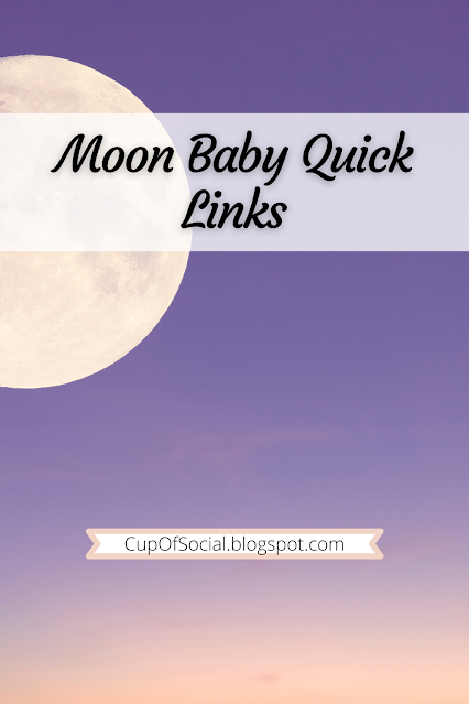 Moon Baby Quick Links - Are you a #moonbaby, #moonchild, or just #moonlover? Me too! Live by the Sun, Love by the Moon is more than a quote, it's a way of life for some of us. To make navigating your moon loving life a little easier, I grouped some of my most popular moon and law of attraction posts in one place.