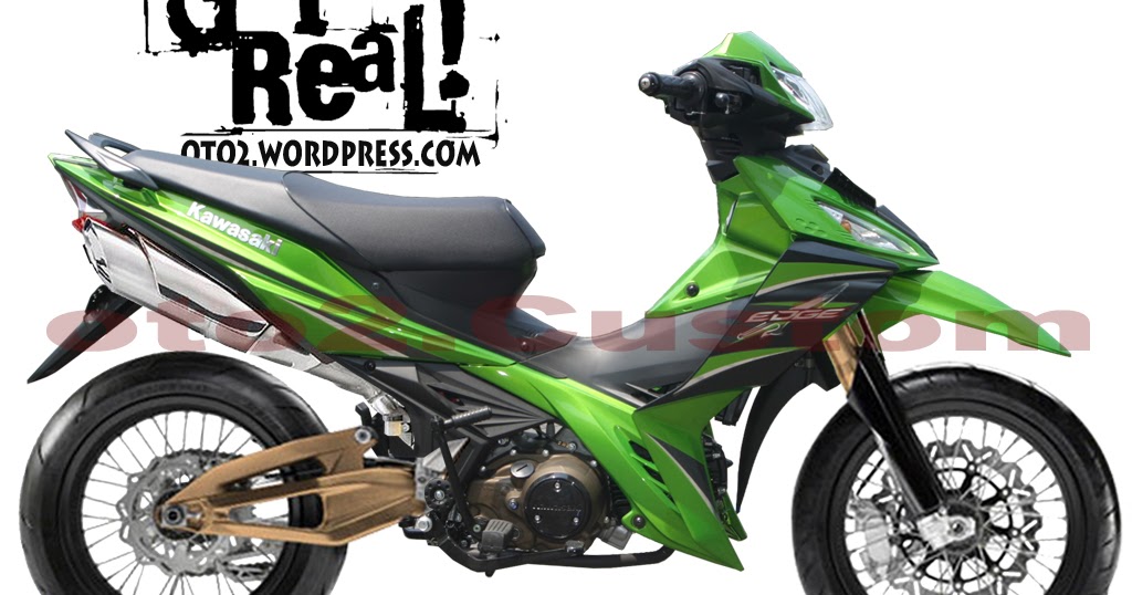 Gambar modifikasi motor: Modifikasi Motor Kawasaki Edge 