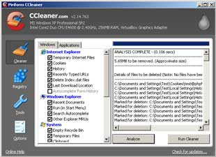 ccleaner clean registry