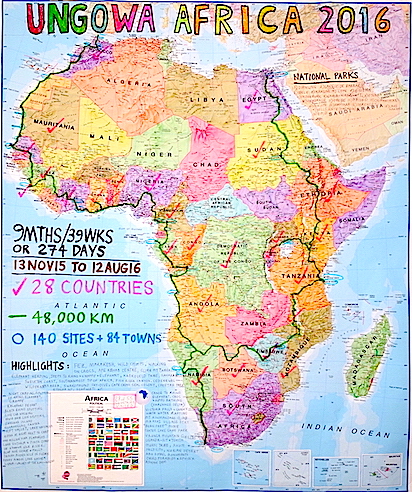 UNGOWA2016 Africa Map