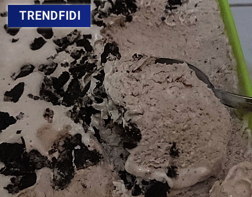 Cara membuat Es krim Oreo