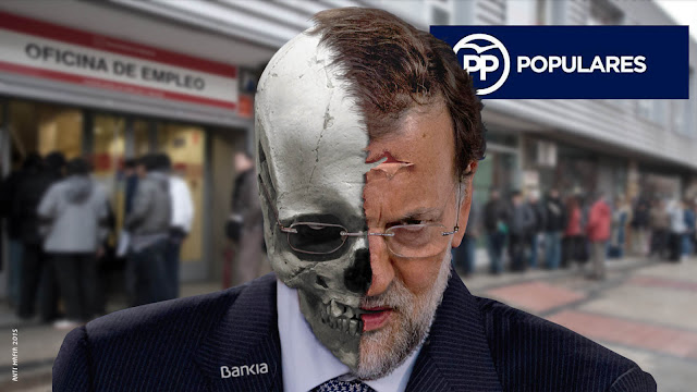 Mariano Rajoy miente compulsivamente para tapar la gran estafa española