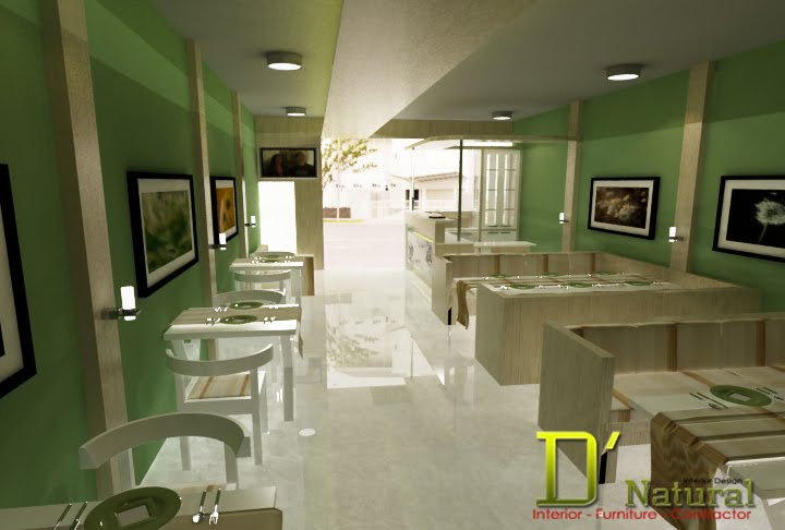  Gambar  24 Konsep Desain Interior Cafe Minimalis Vintage 