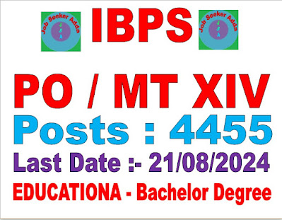 IBPS PO / MT XII Recruitment Online Form 2024