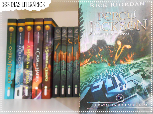 Percy Jackson, A Batalha do Labirinto, Rick Riordan, TAG Literária,DesafioFãDeLivros