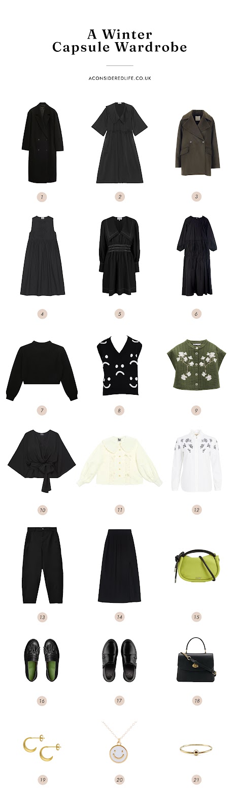 A Sustainable Winter Capsule Wardrobe 2024