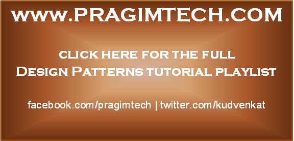 Design Patterns tutorial for beginners